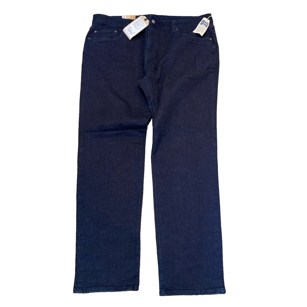 prAna Hillgard Jean Dark Rinse Wash Men’s 42x34 Organic Cotton NWT $120